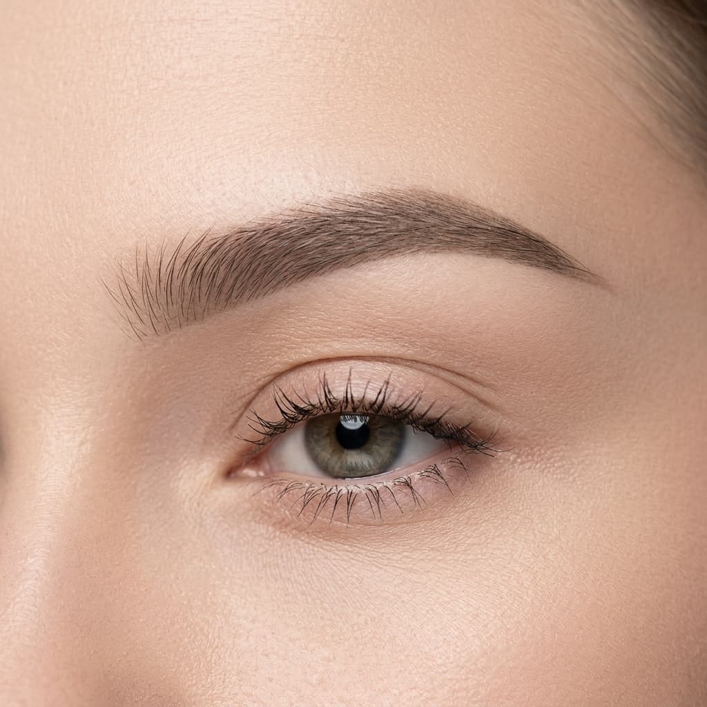 Beautiful Powder Ombre Brows